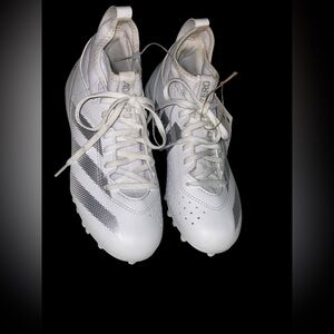 Adidas Kids' Adizero Impact 2 Lace-Up Football Cleats Size 5 Girls Boys Read